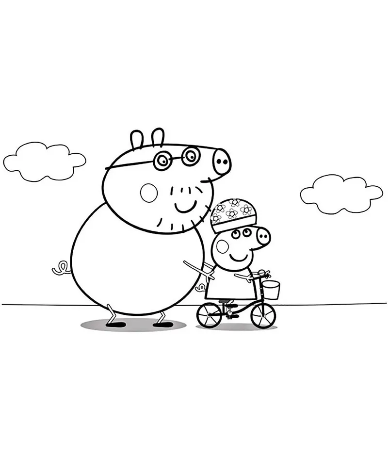 Desenhos para colorir da Peppa Pig 18 Desenhos para colorir da Peppa Pig 18