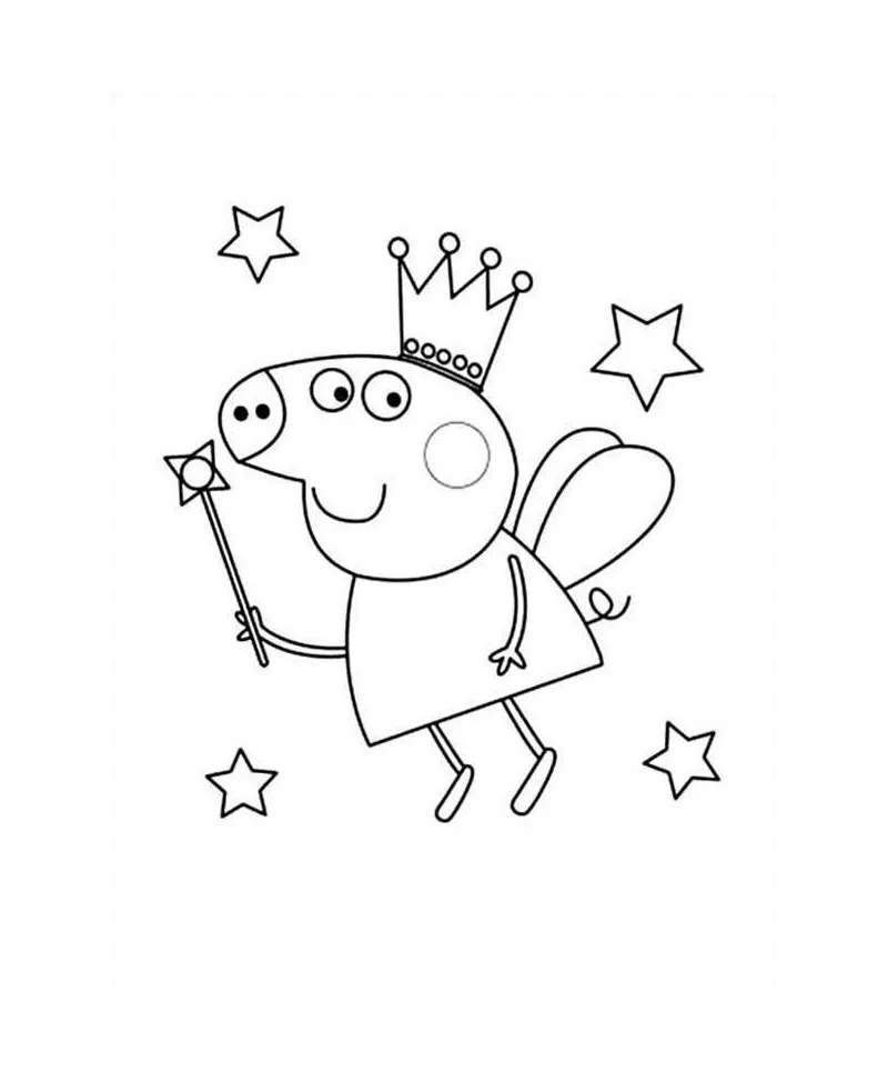 Desenhos para colorir da Peppa Pig 25 Desenhos para colorir da Peppa Pig 25