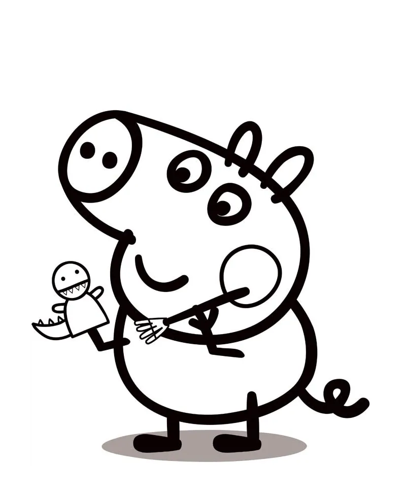 Desenhos para colorir da Peppa Pig 40 Desenhos para colorir da Peppa Pig 40