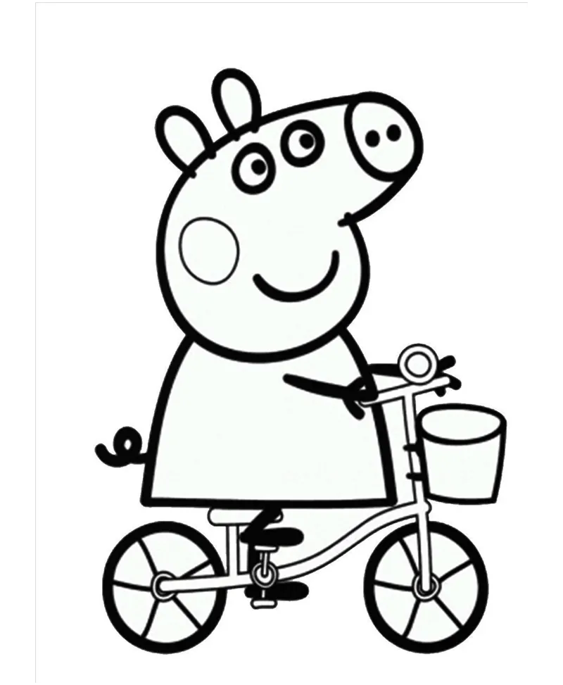 Desenhos para colorir da Peppa Pig 47 Desenhos para colorir da Peppa Pig 47