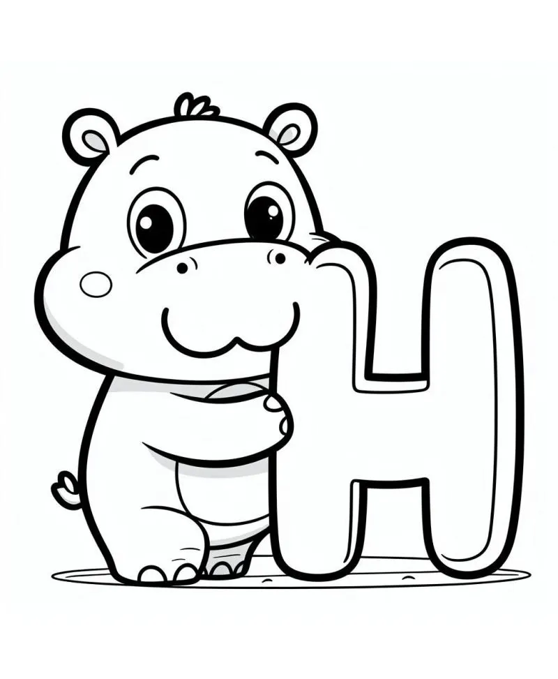 desenhos para colorir ABC 04 desenhos para colorir ABC 04