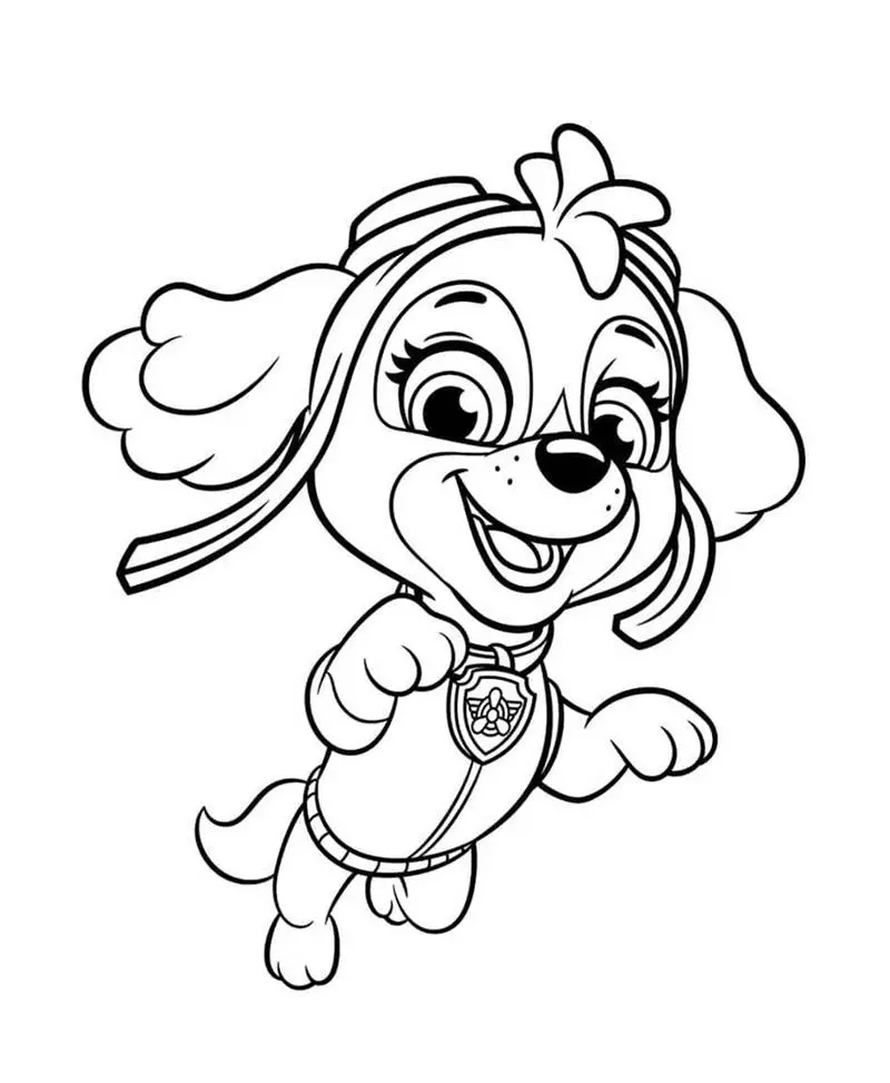 desenhos para colorir Patrulha Canina 060