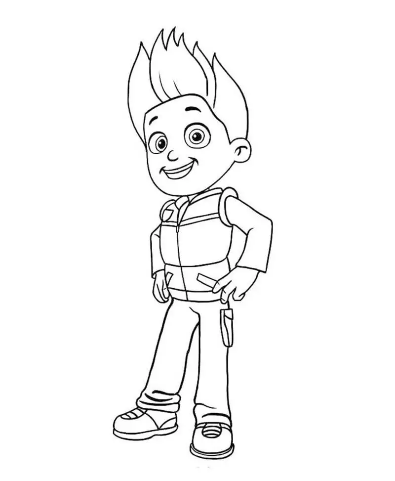 desenhos para colorir Patrulha Canina 063