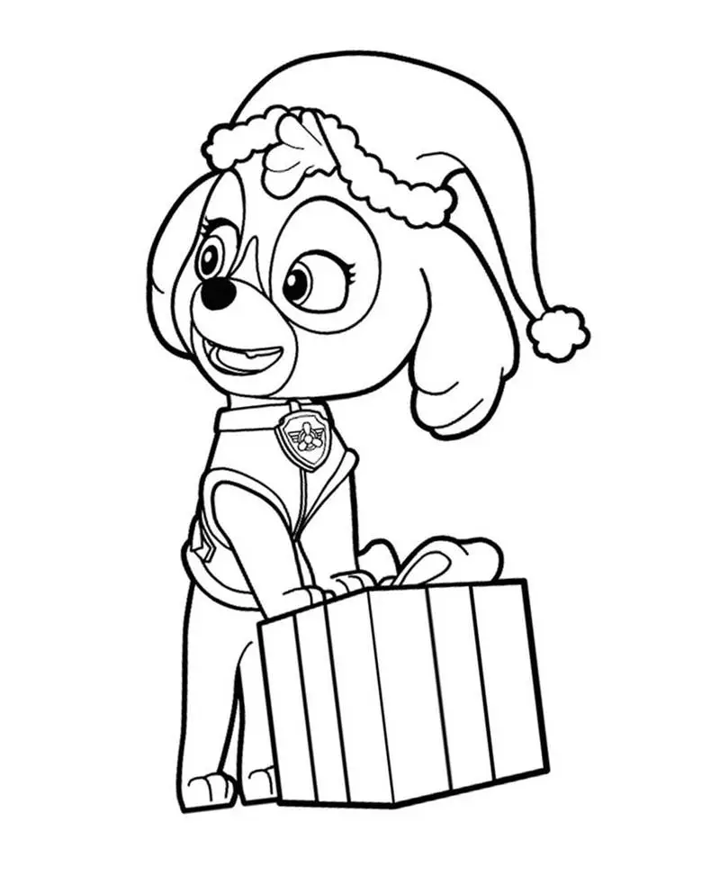 desenhos para colorir Patrulha Canina 071