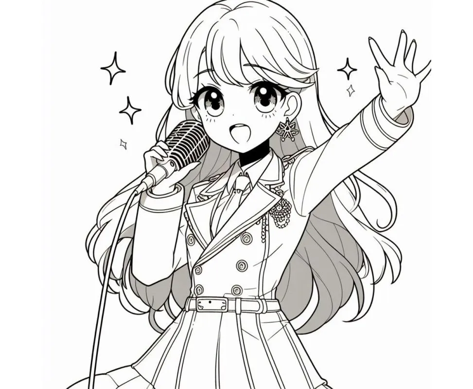 desenhos para colorir anime 02 desenhos para colorir anime 02