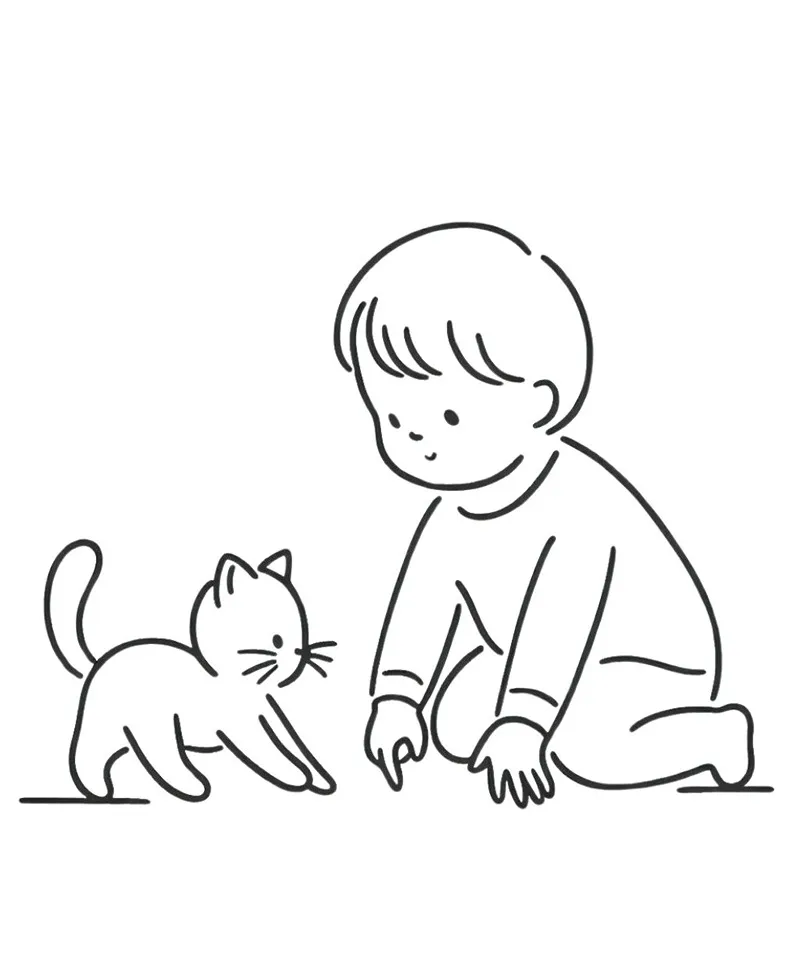 desenhos para colorir gato 20