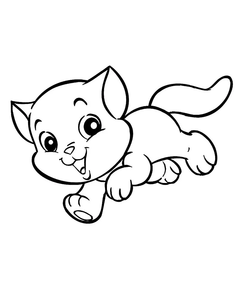desenhos para colorir gato 32