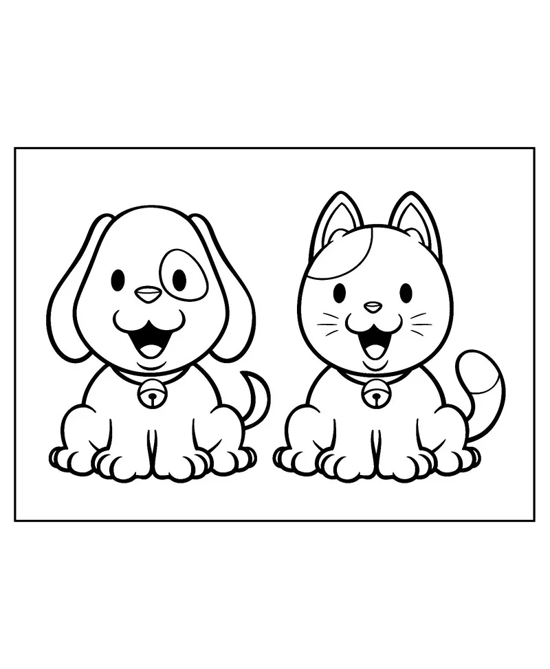 desenhos para colorir gato 41