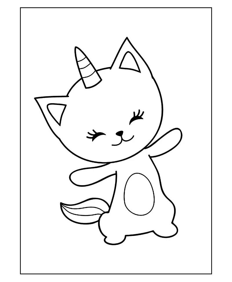 desenhos para colorir gato 42