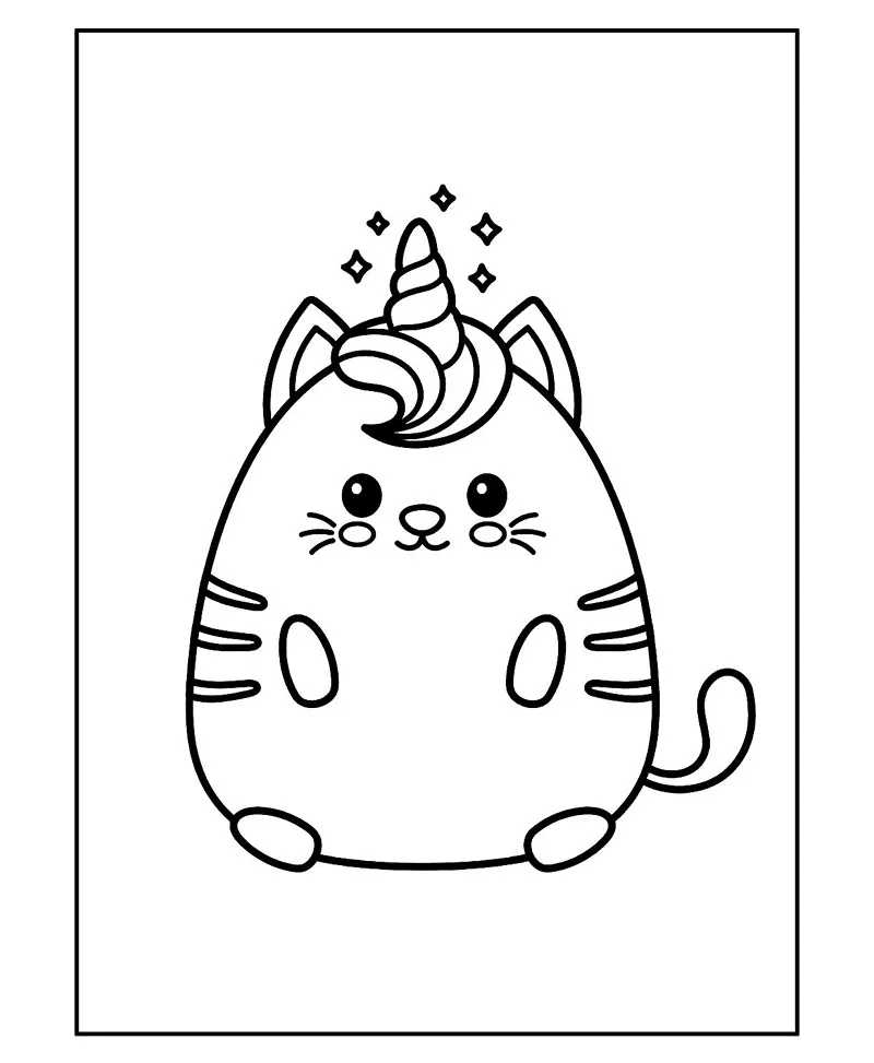 desenhos para colorir gato 45