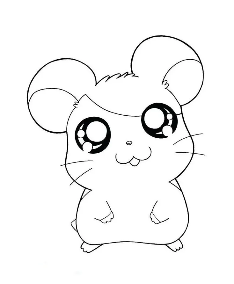 Baixe e Imprima Desenhos Kawaii Para Colorir