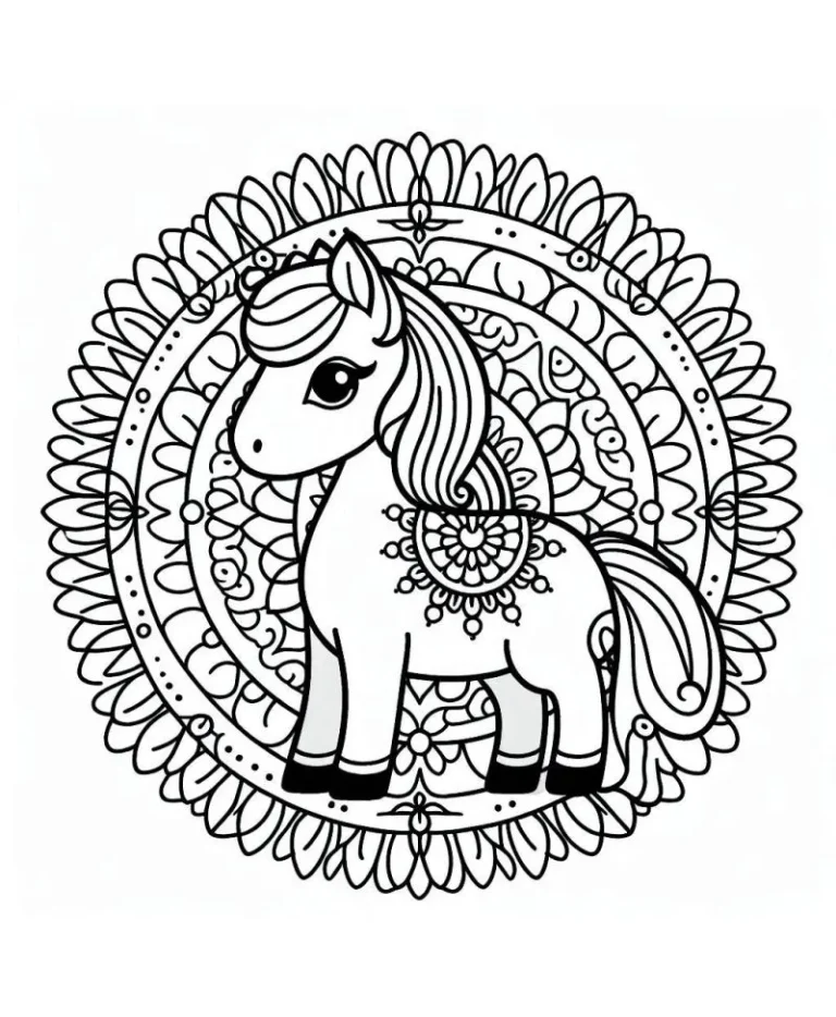 Mandala Para Colorir- Páginas Para Colorir Para Imprimir Grátis