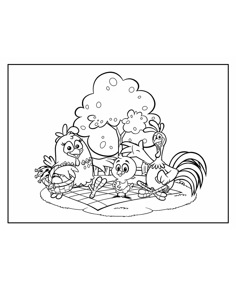 Galinha Pintadinha Para Colorir 06 Galinha Pintadinha Para Colorir 06