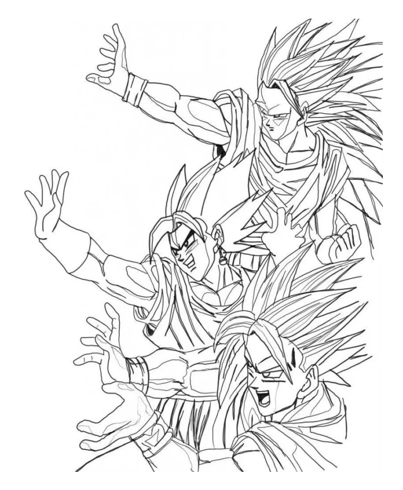 Desenhos do Dragon Ball para Imprimir e Colorir 13 Desenhos do Dragon Ball para Imprimir e Colorir 13