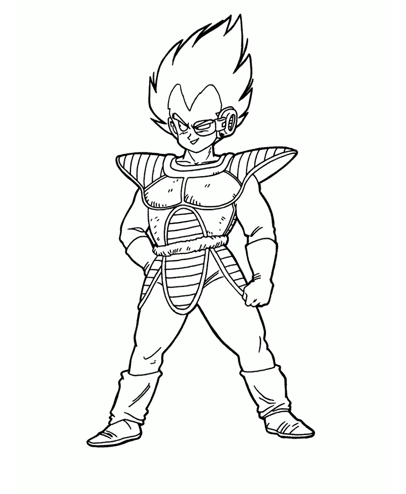 Desenhos do Dragon Ball para Imprimir e Colorir 21 Desenhos do Dragon Ball para Imprimir e Colorir 21