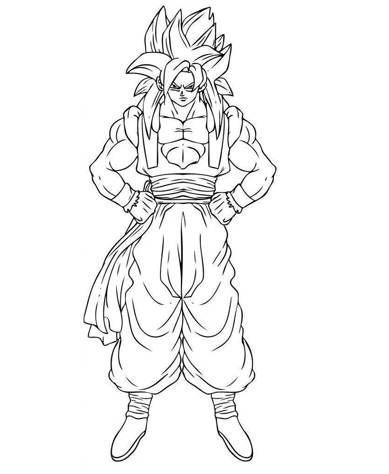 Desenhos do Dragon Ball para Imprimir e Colorir 22 Desenhos do Dragon Ball para Imprimir e Colorir 22