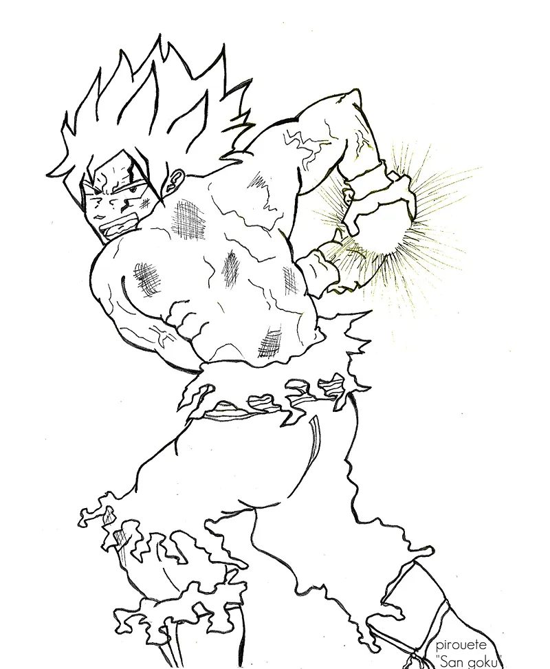 Desenhos do Dragon Ball para Imprimir e Colorir 27 Desenhos do Dragon Ball para Imprimir e Colorir 27