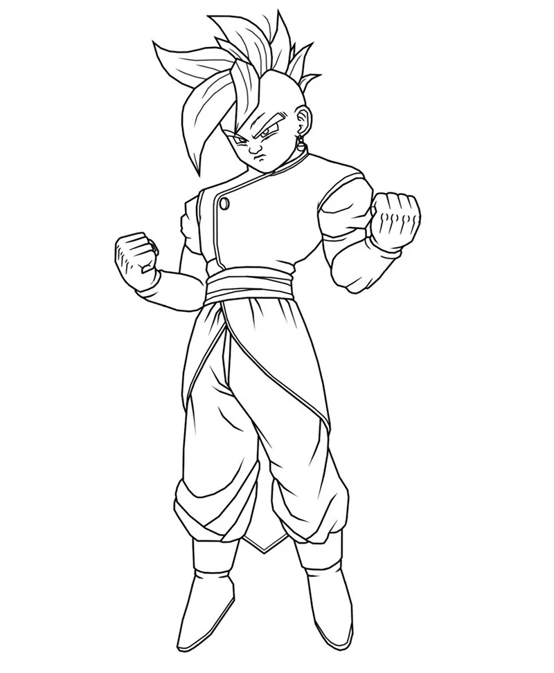 Desenhos do Dragon Ball para Imprimir e Colorir 33 Desenhos do Dragon Ball para Imprimir e Colorir 33
